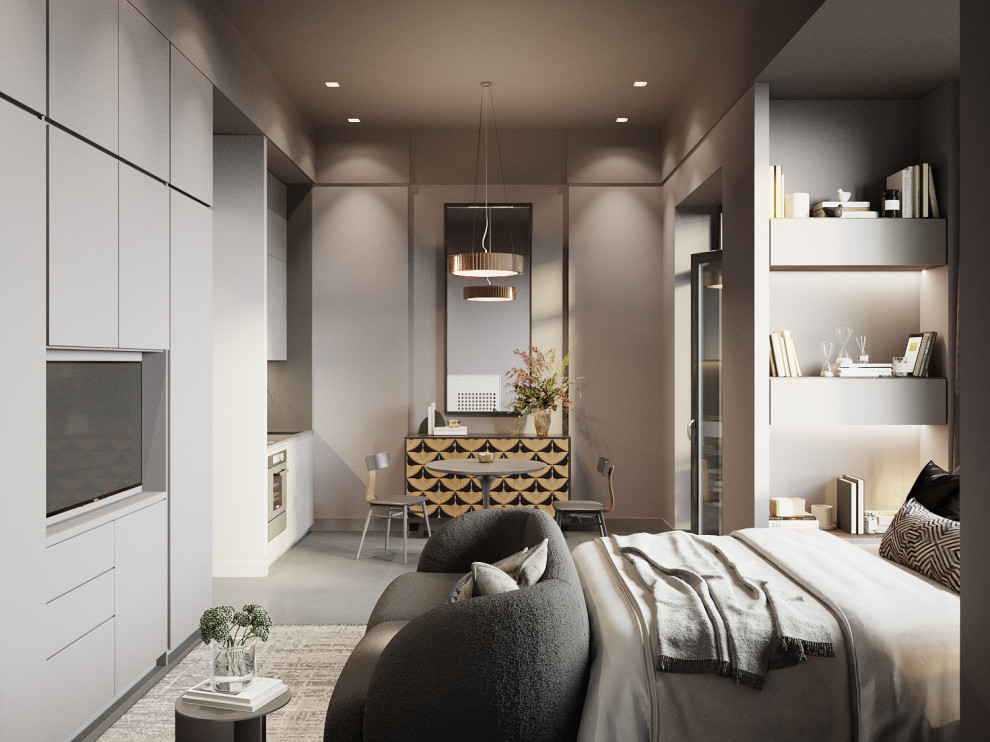 Стильная квартира-студия для сдачи в аренду. ЖК "SYDNEY CITY"