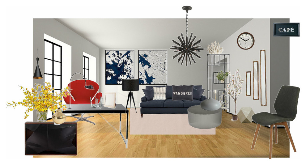 Дизайн кабинета/ рабочей зоны