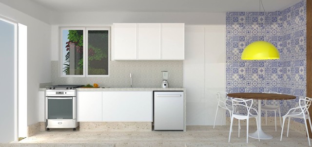 Gio&acute;s Apartment kitchen