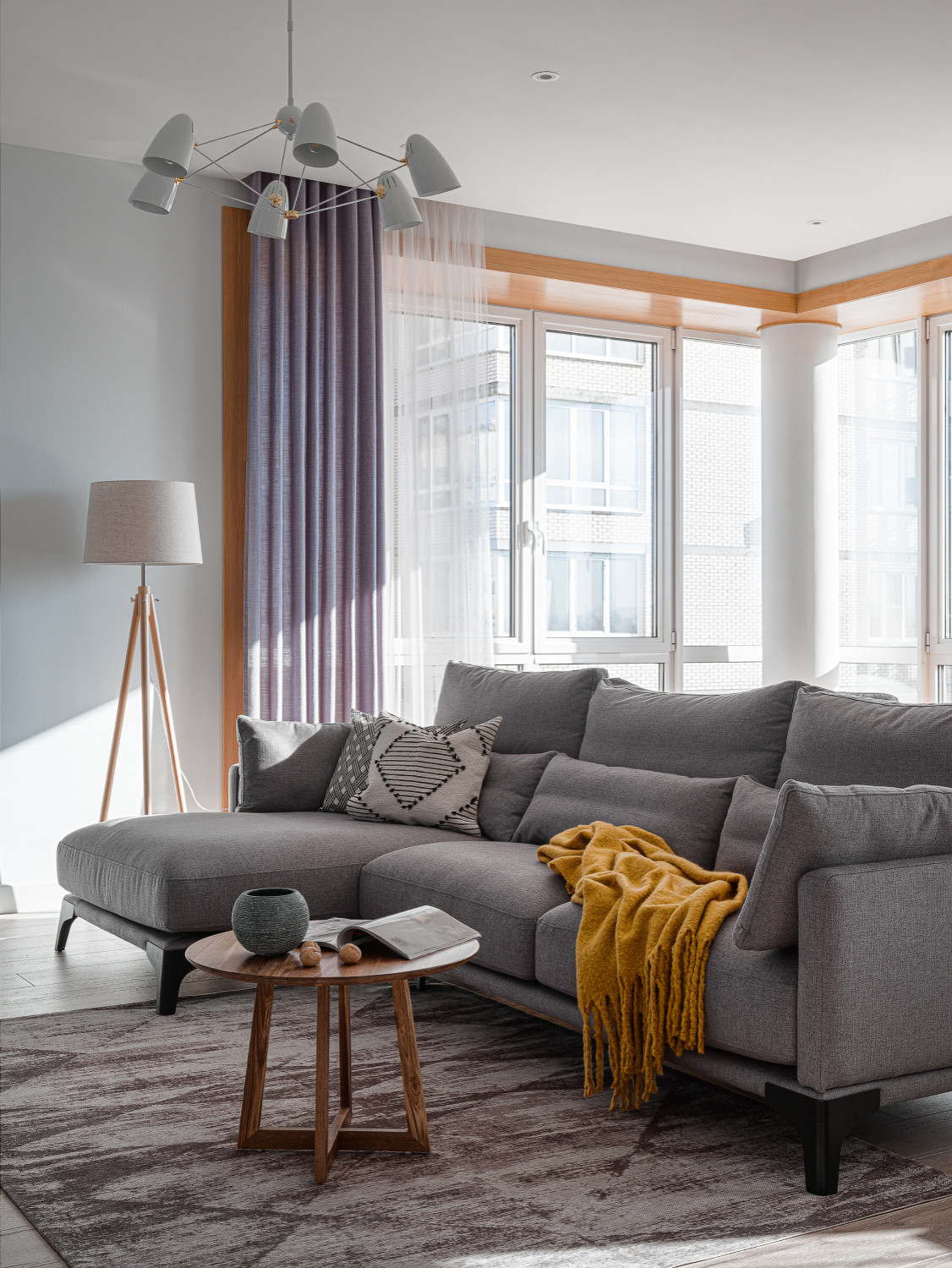 Дизайн-проект квартиры под названием "ПОД ЗНАКОМ ВОЗДУХА"