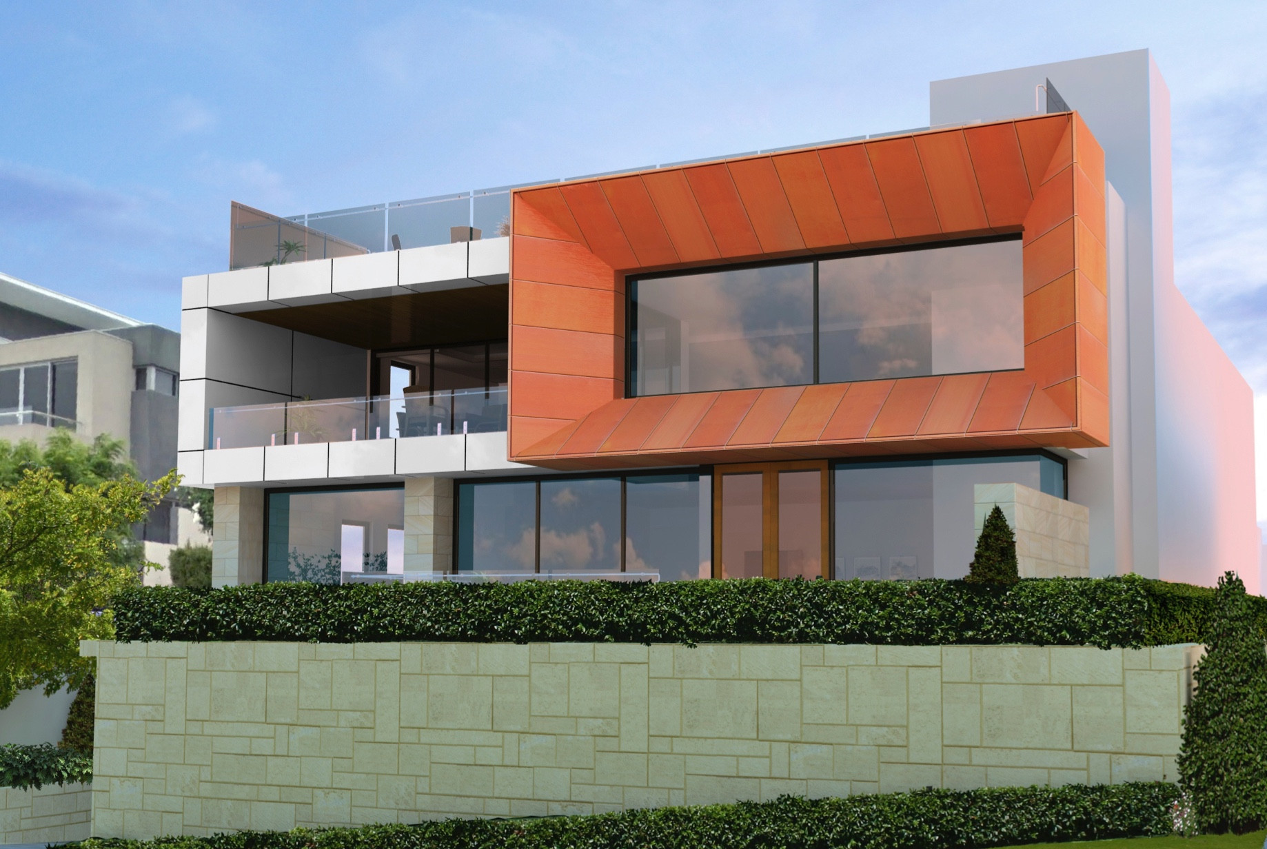 Ultra Modern 3 Storey Extension & Renovation Exterior