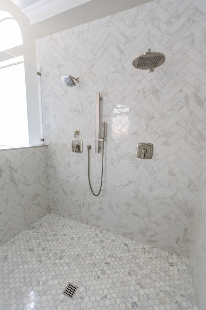Luxury Master Bath - Transitional - Bathroom - Dallas - by Just the ...