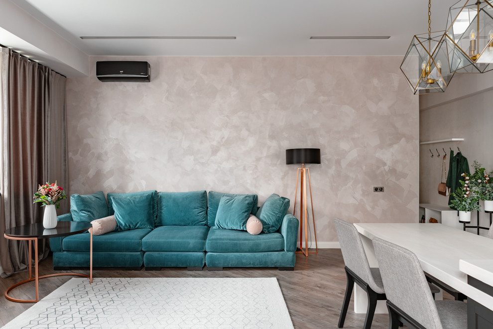 Стильная кухня в черном цвете