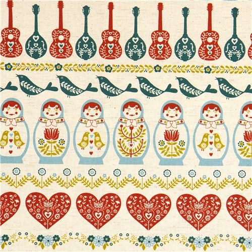 matryoshka fabric