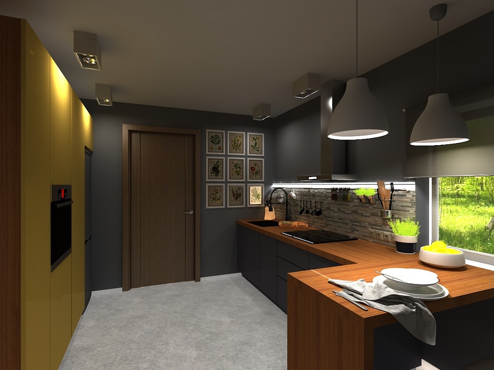 Дом с оливковой гостиной