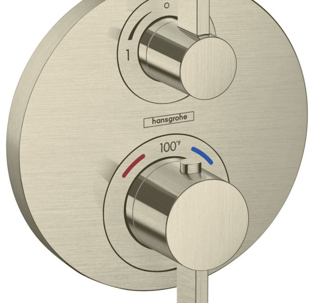 Hansgrohe Ecostat S Thermostatic Trim With Volume Control Tub And