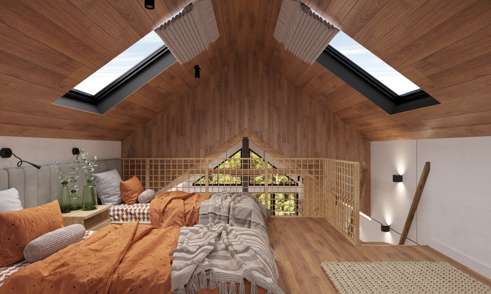 Дизайн-проект домика для глемпинга в Краснодаре 41м2