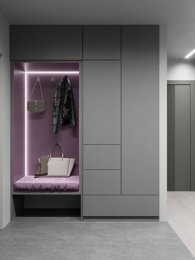 Проект Лаванда | Квартира 77 м2 Домодедово