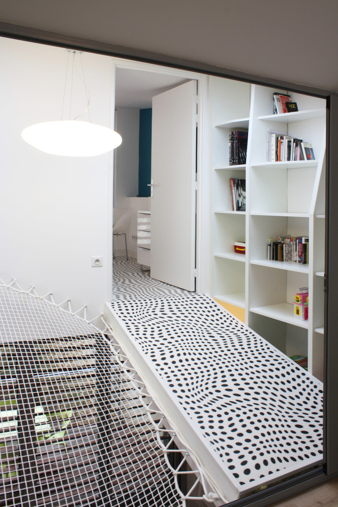 Rénovation et extension d'une maison de village - Contemporain ...
