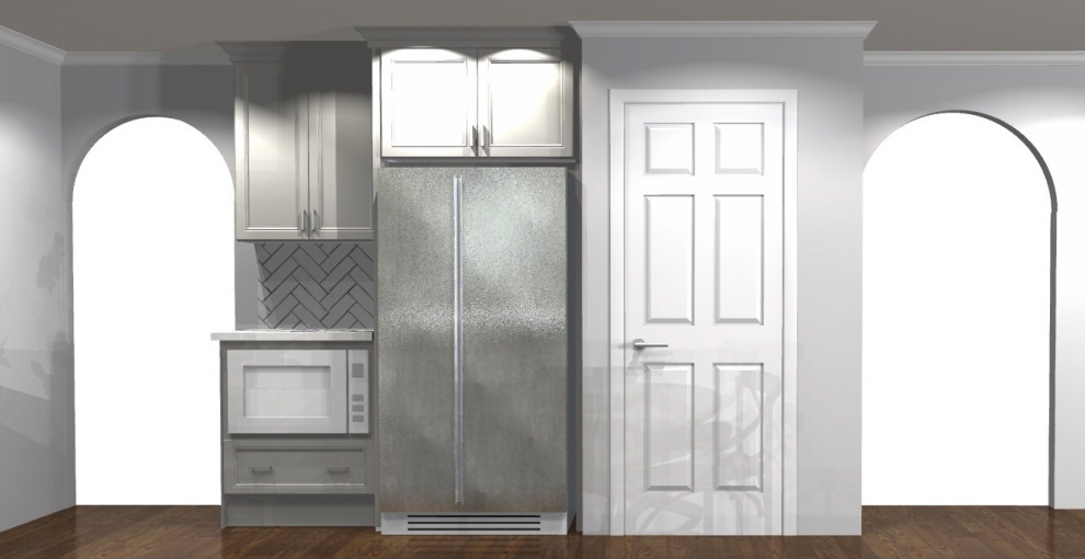 Transitional kitchen