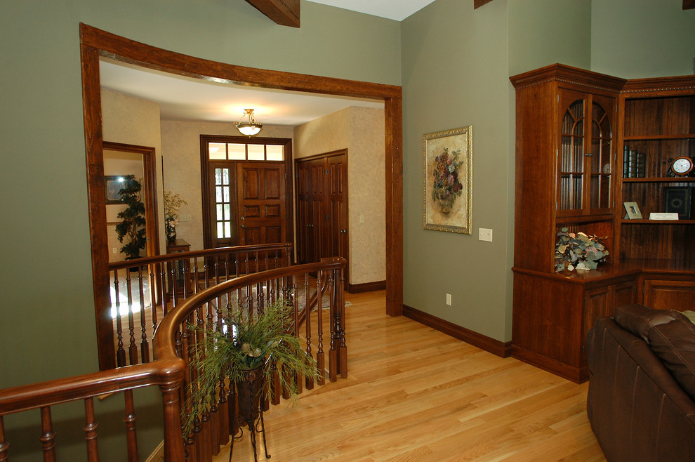 Design ideas for a traditional entryway in Other.