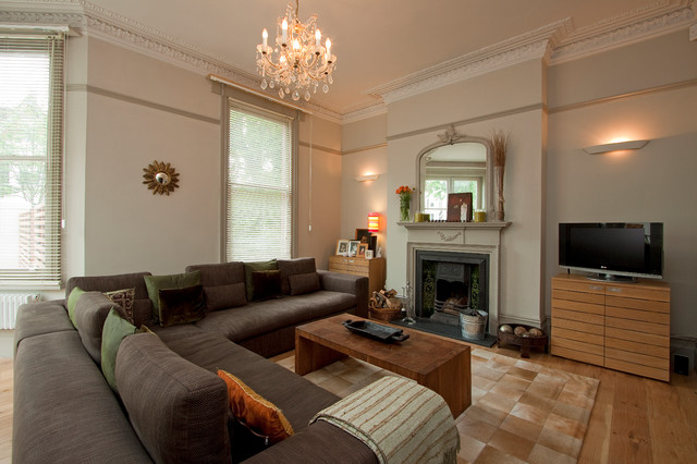Edwardian Refurbishment, Hove - Traditional - Living Room - London - by