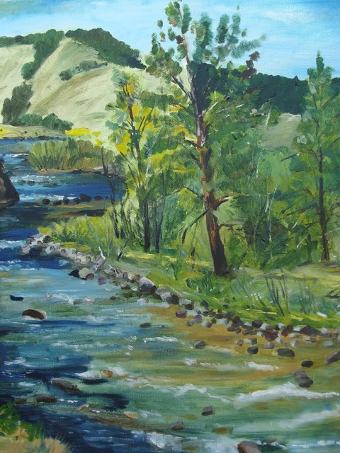 "Arkansas River,Salida #1" Artwork