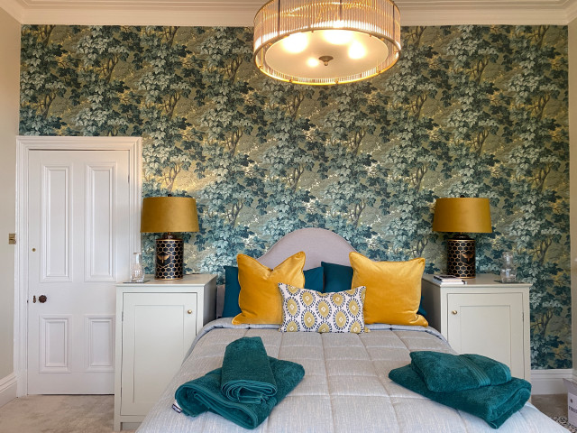 Boutique Guest Bedroom eclectic-bedroom