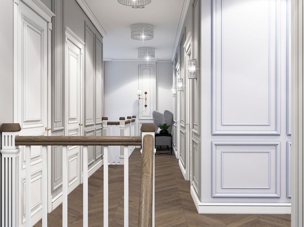 Интерьер холла и тамбура в з.п. Бавария от Унистрой