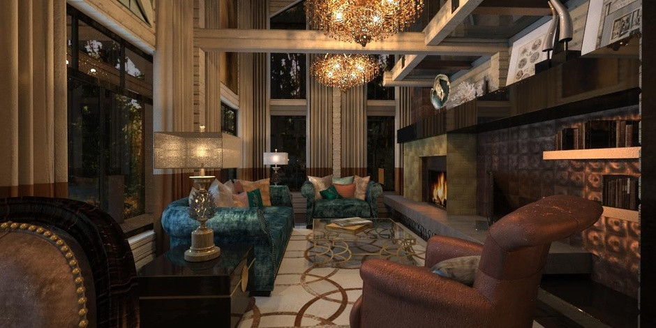 Деревянный дом 500 кв.м.