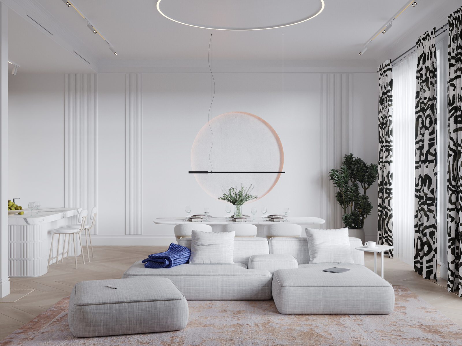 Квартира с кругами