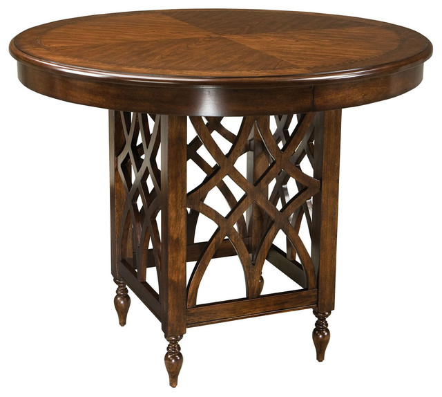 Standard Furniture Woodmont Round Counter Height Table, Cherry 19196