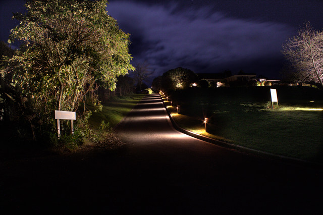 Te Moenga Lodge landstil-have