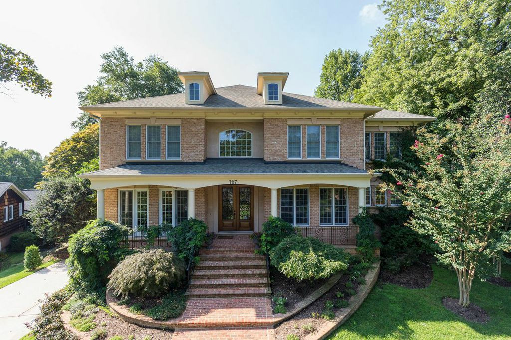 The Coolidge custom residence exterior by Capital City Builders