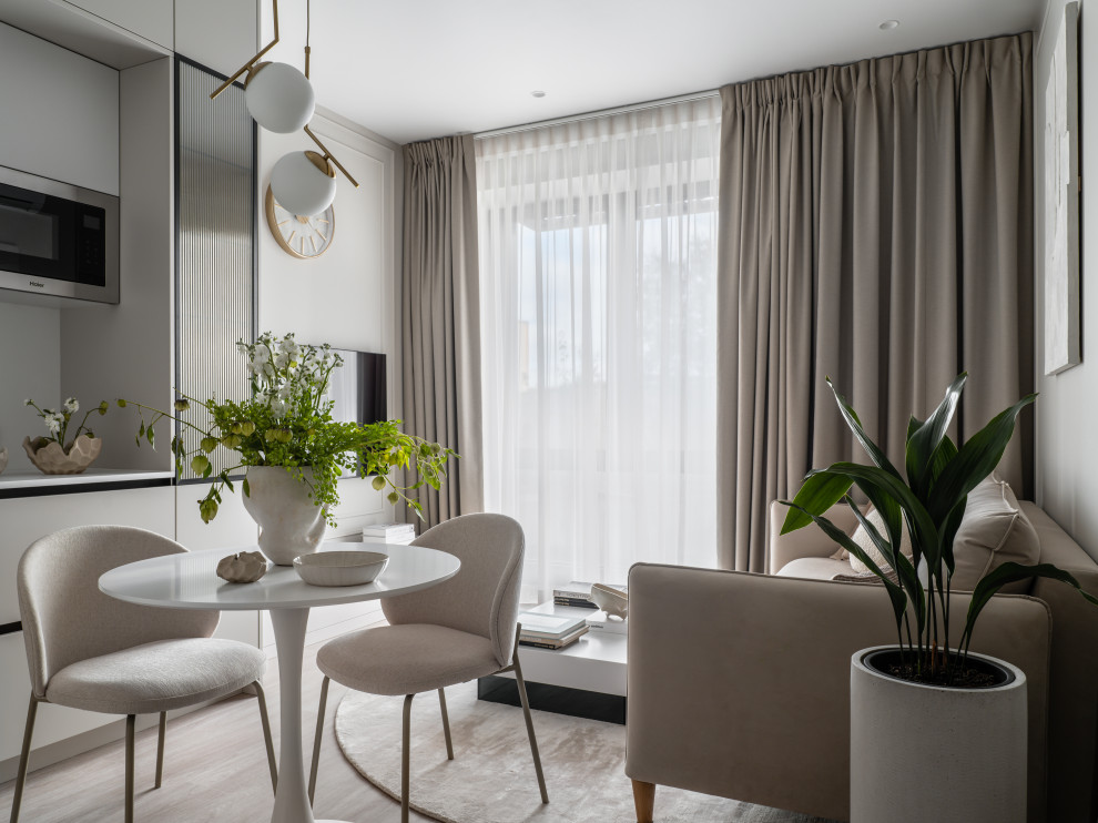 Дизайн интерьера квартиры в современном стиле в ЖК Метрополия