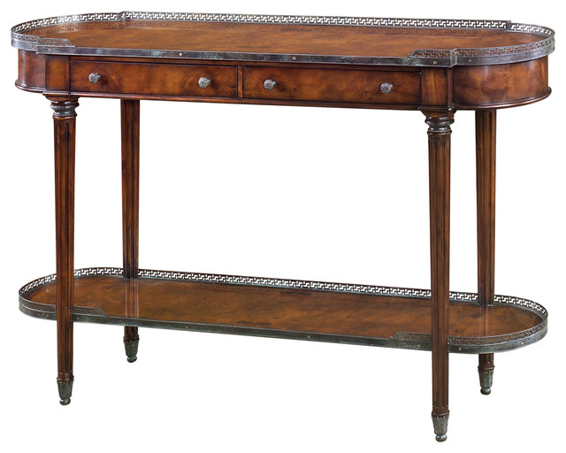 Theodore Alexander Essential TA The Rounded Console Traditional