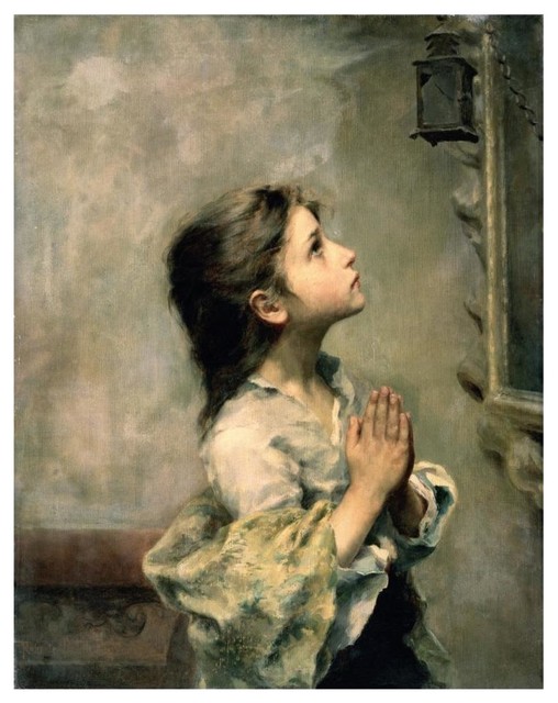 "Girl" Digital Paper Print by Roberto Ferruzzi, 15"x18", 26"x32