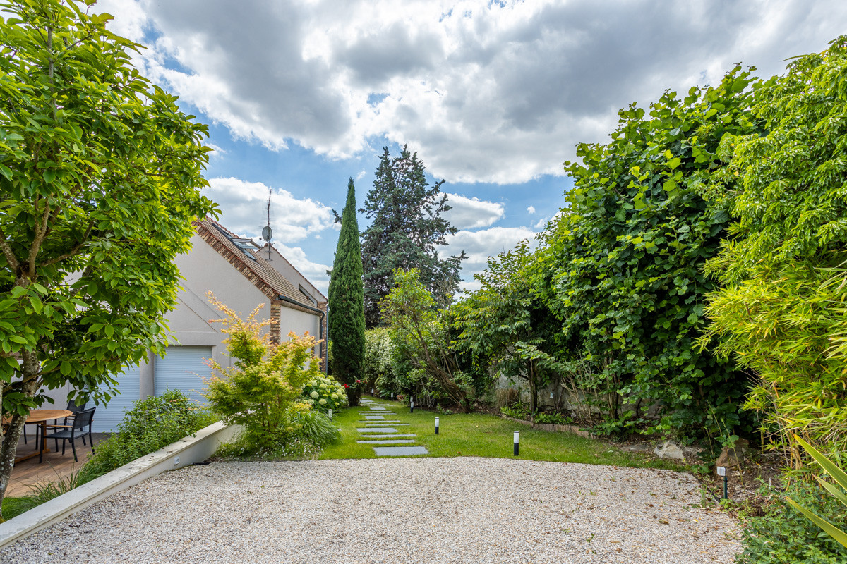 Un jardin aux allures contemporaines
