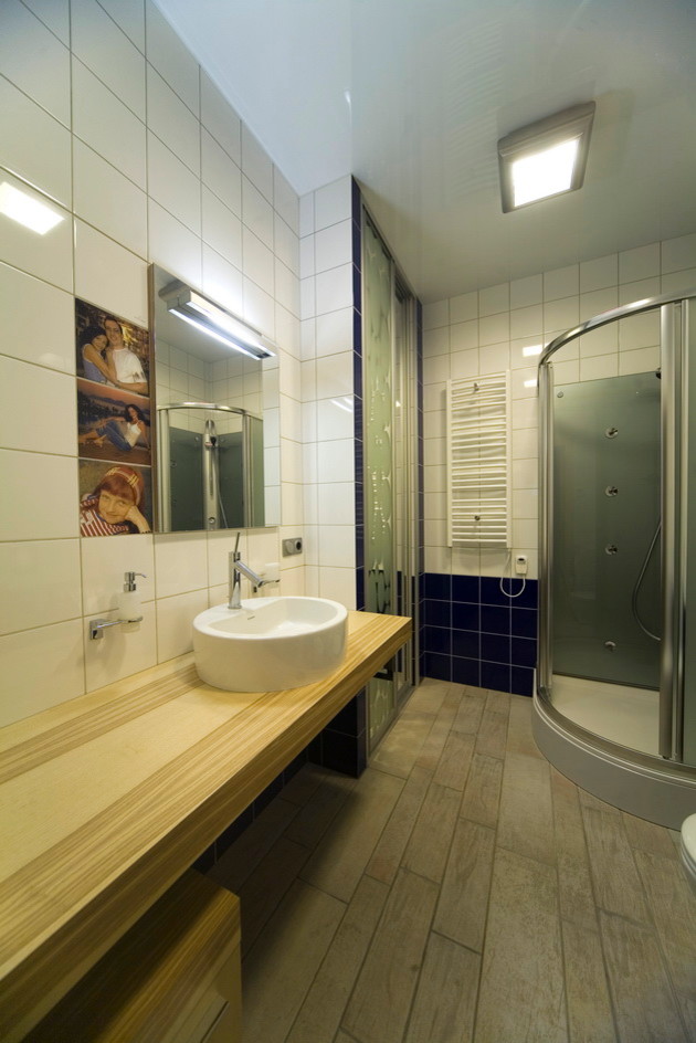 Жилая квартира. г. Киев. "Игра контрастов"