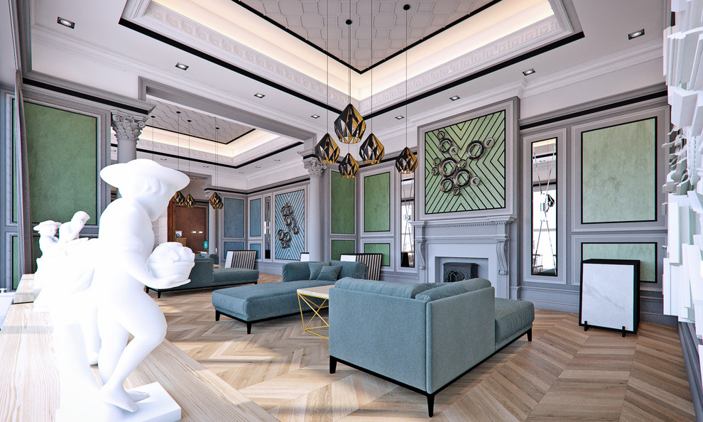 Шоу-рум салона гипсовой лепнины Бенар