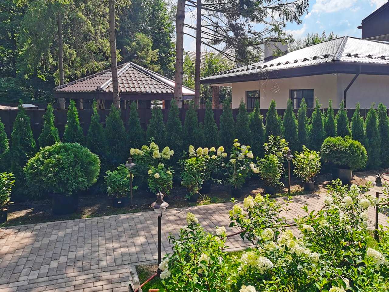 Ландшафтный дизайн участка в к/п Полевой стан, рядом со Снегирями