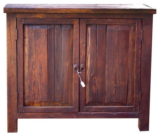 Maron Reclaimed Wood Vanity, 36"x20"x32", Single Sink