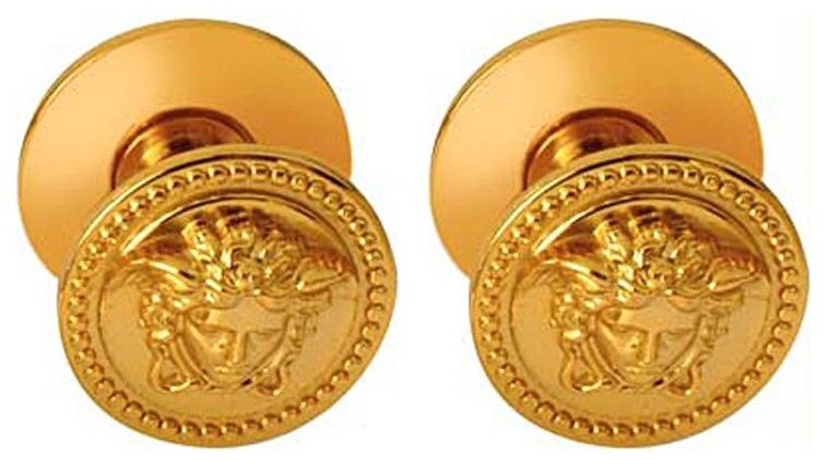 Versace Classic Gold Paired Cabinet Knobs