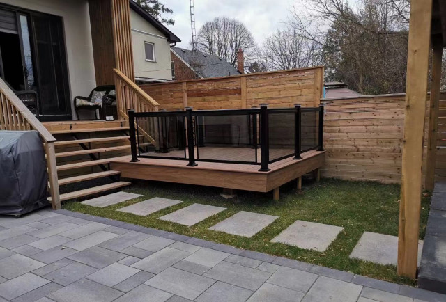 Landscaping terrace