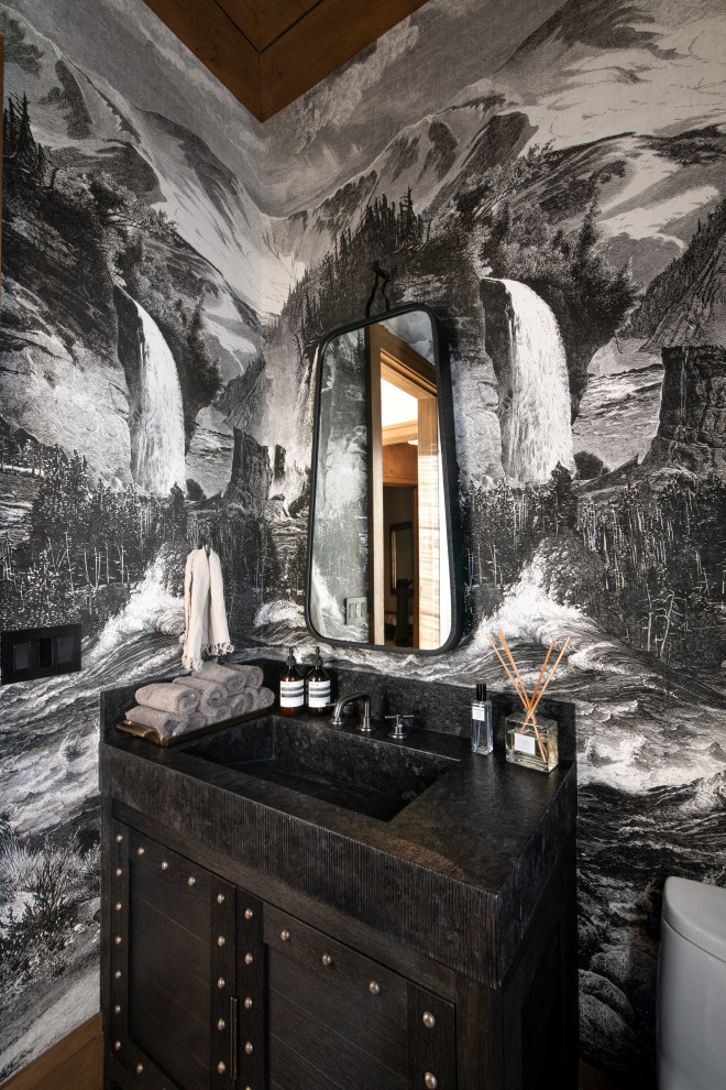 Promontory 18 Residence - Rustic - Powder Room - Salt Lake City - by ...