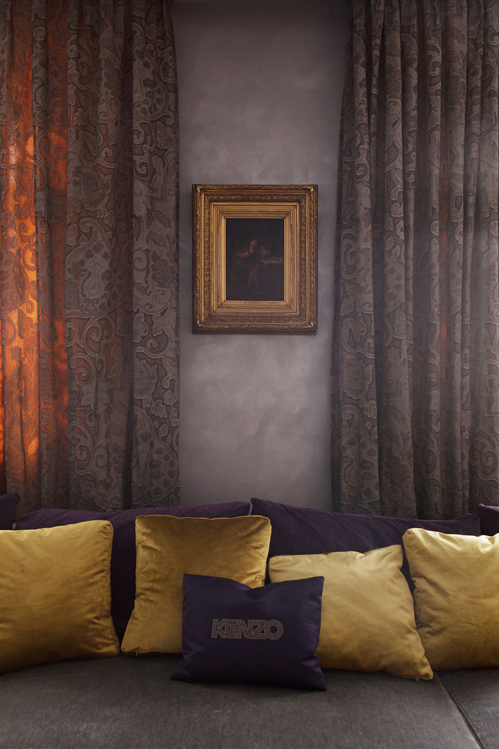 яркая гостиная