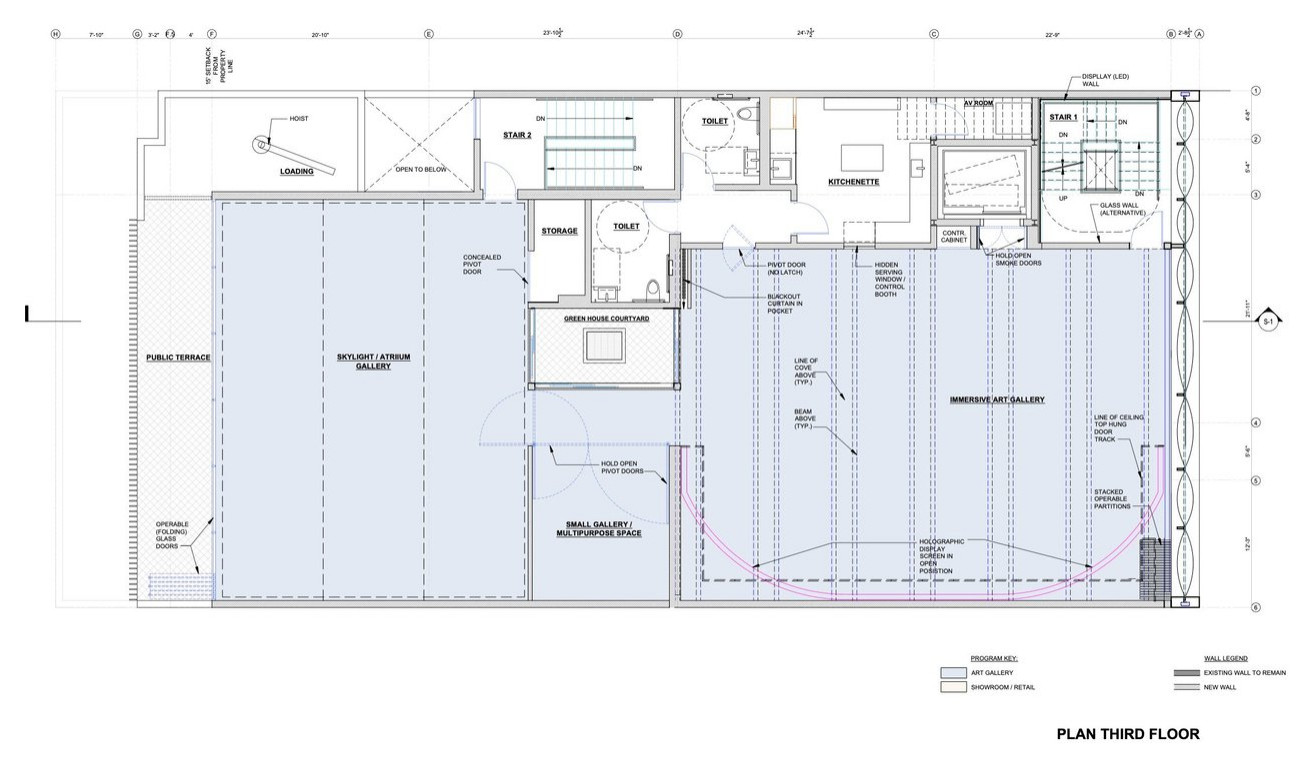 Gallery plan