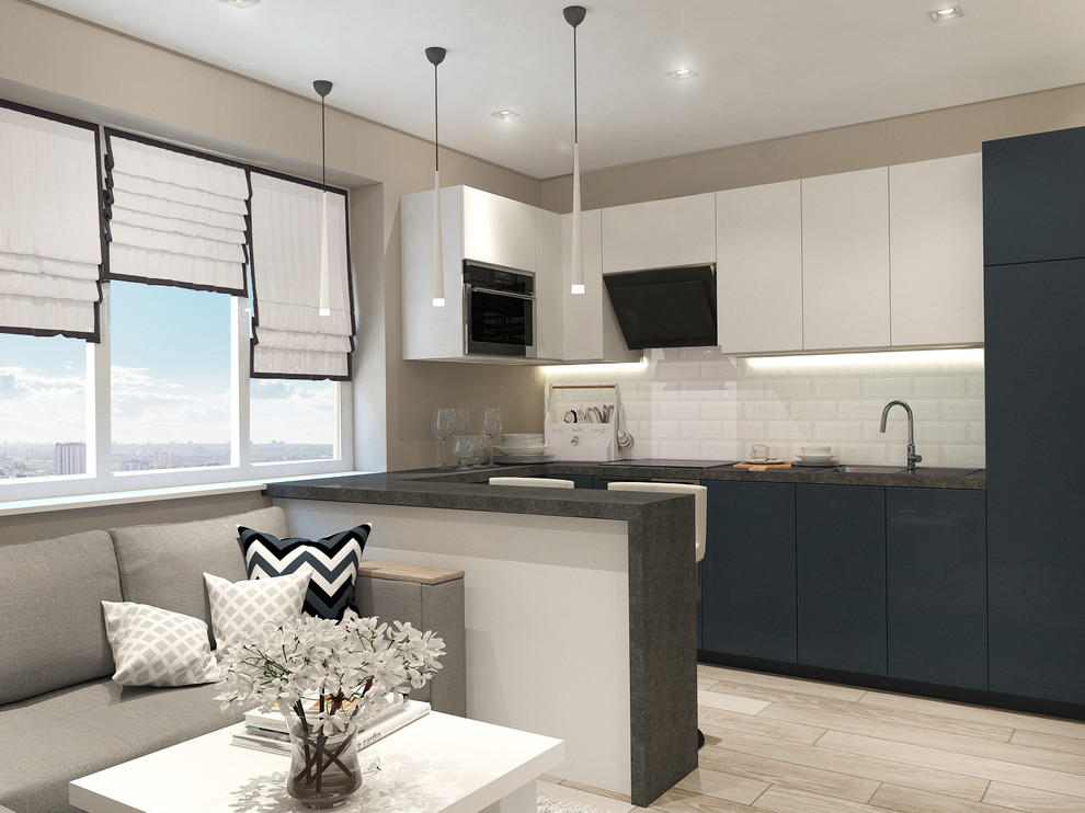 Квартирка в современном стиле в ЖК Академ Riverside