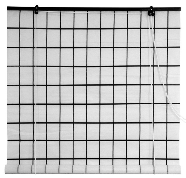 Tatami Shoji Blinds Asian Roman Shades By Oriental Furniture Tatami Shoji Blinds 24 In X72