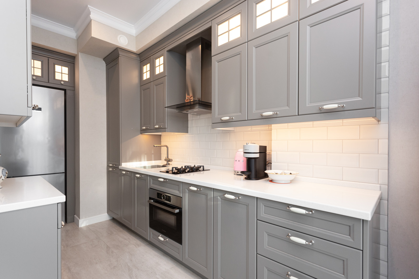 Кухня в квартире у моря г. Светлогорск