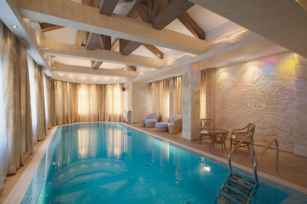 Оформление бассейна