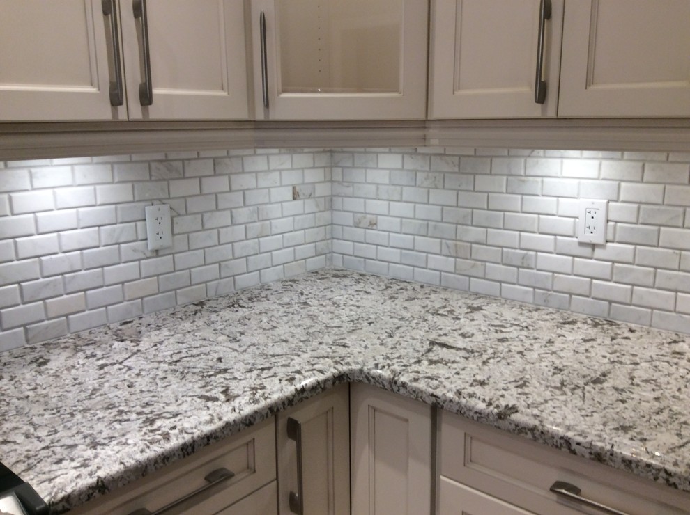 Transitional kitchen photo in Toronto