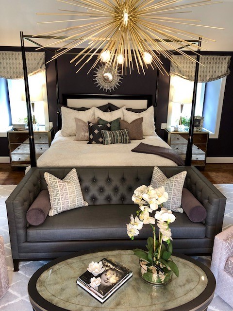 Master bedroom suite