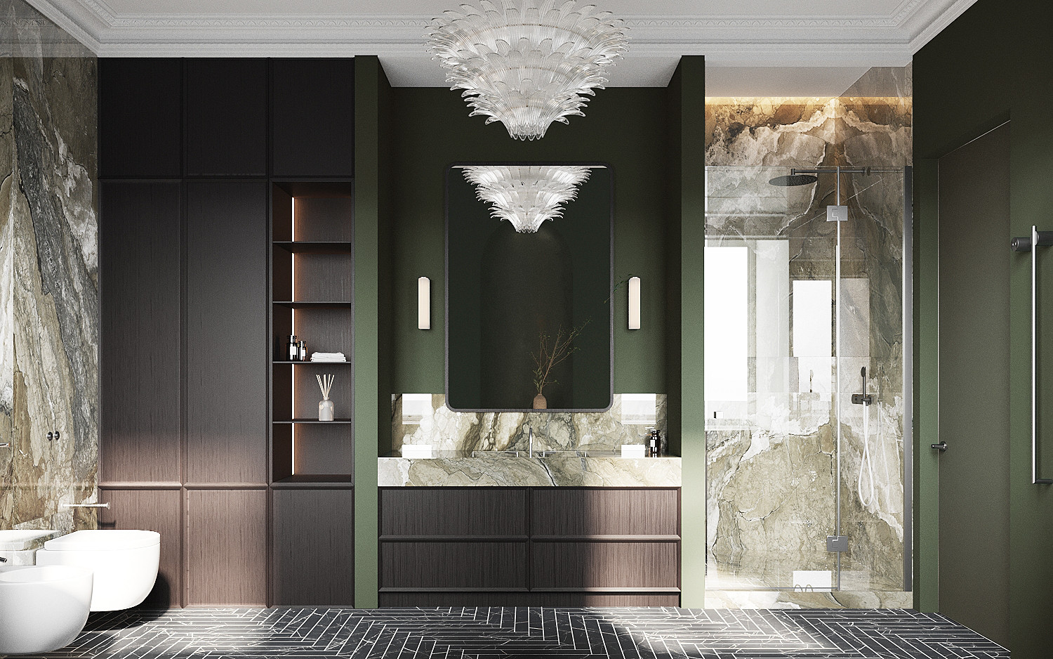 Яркая квартира с баром