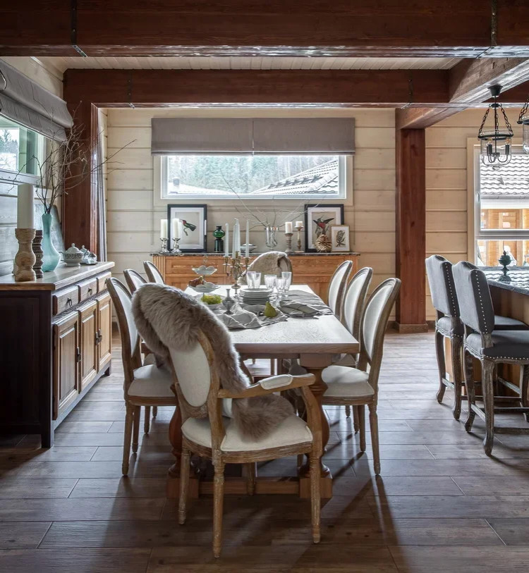 Элегантное шале 287 м2, дом из клееного бруса