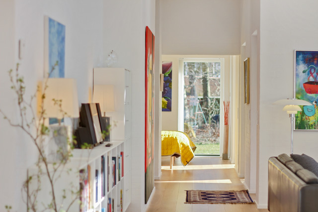 Villa i Odder scandinavian-living-room