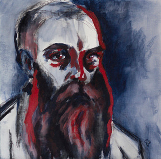 "Self Portrait Of The Artist" Original By Philip Painter