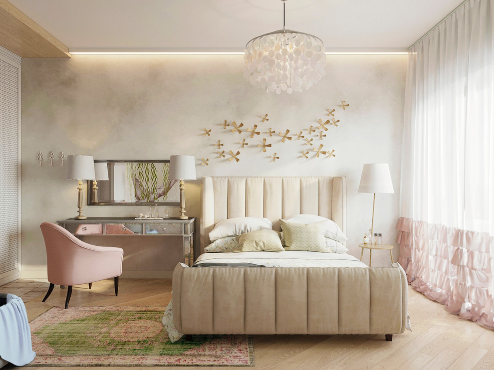 Трехкомнатная квартира в эко стиле на Приморском проспекте