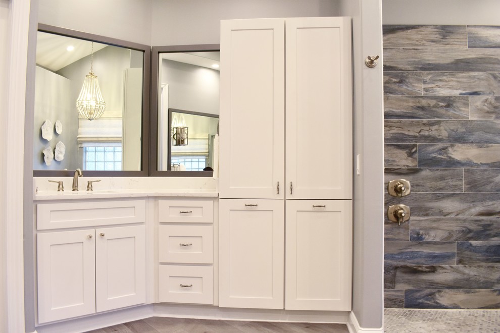 Coastal master bath remodel - Beach Style - Bathroom - Jacksonville ...