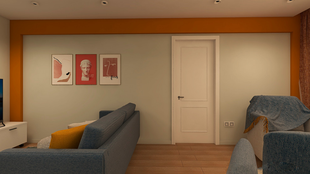 Сочный и бюджетный сканди интерьер